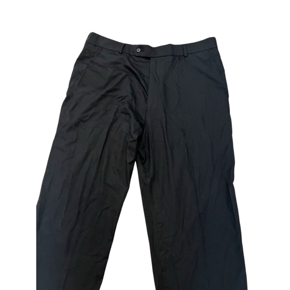 Hugo Boss Men’s Black Dress Pants Size 38 Classic Fit Straight Leg Formal Pant - Picture 2 of 7